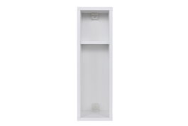 Hanah Home Mesilla de Noche Turra White Diseño Escandinavo Blanca